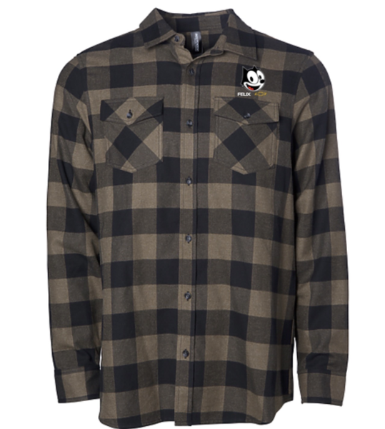 Plaid Flannel- Brown