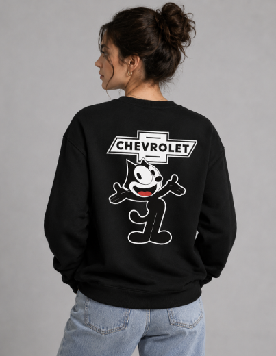 Crewneck-  Black