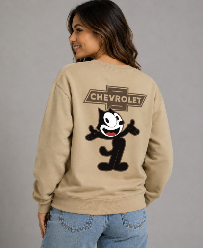 Felix Classic Crewneck – Sandstone