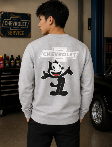 Felix Classic Crewneck- Gray